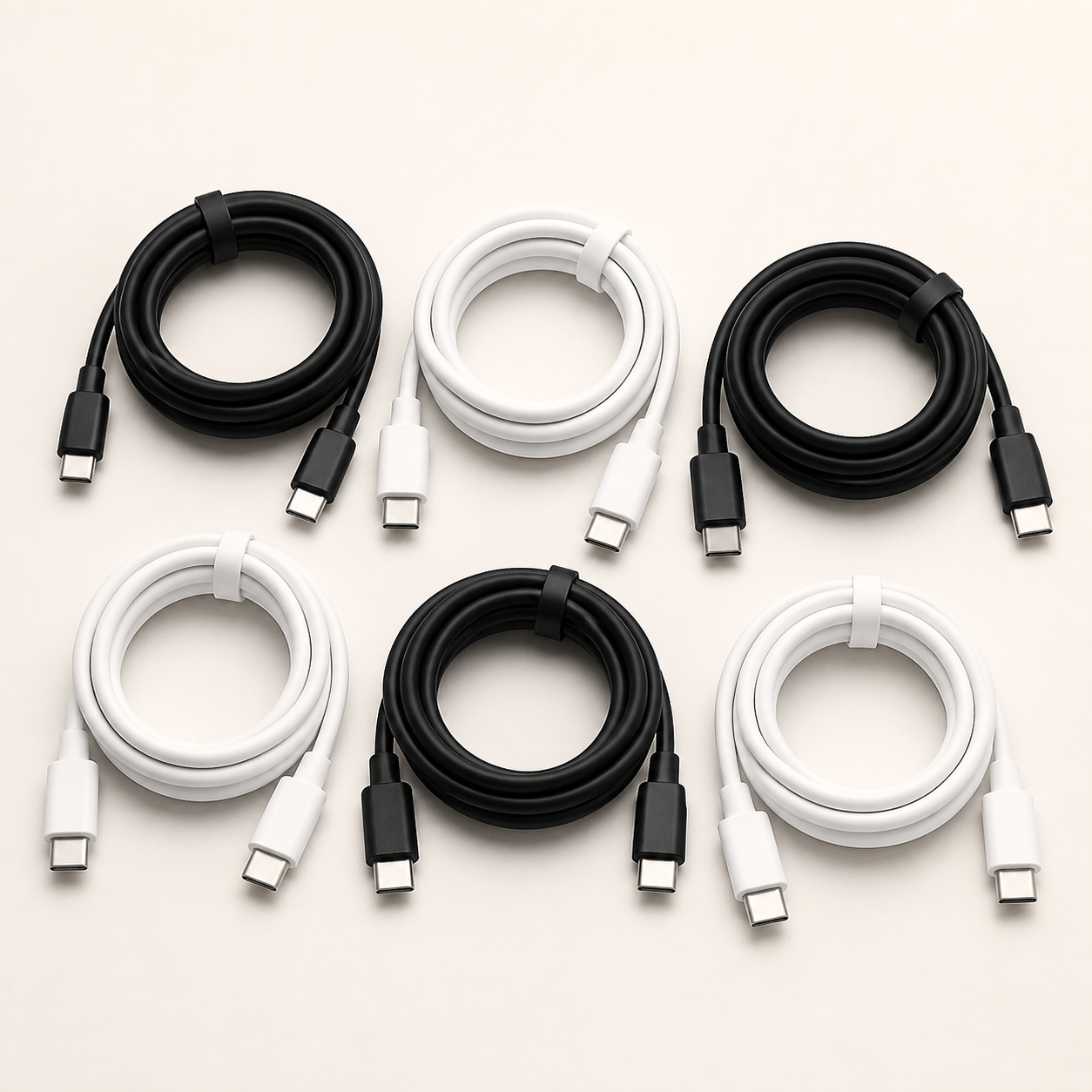 مجموعة كابلات شحن USB-C